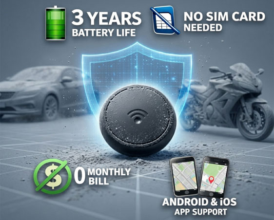 GPS tag 3 year battery Bangladesh